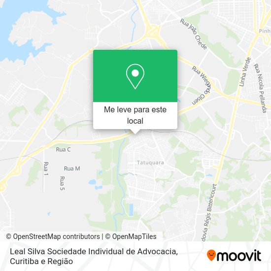 Leal Silva Sociedade Individual de Advocacia mapa