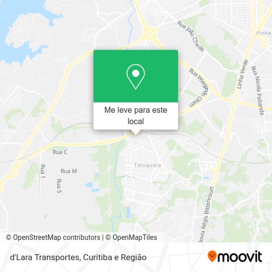 d'Lara Transportes mapa