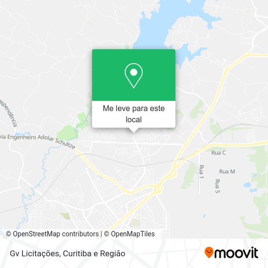 Gv Licitações mapa