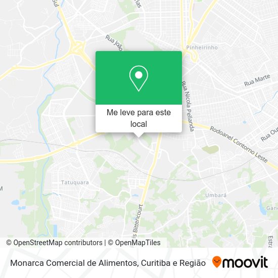 Monarca Comercial de Alimentos mapa