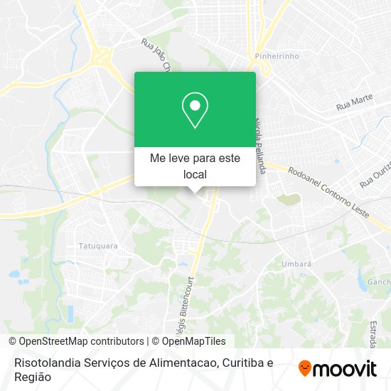 Risotolandia Serviços de Alimentacao mapa