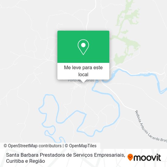 Santa Barbara Prestadora de Serviços Empresariais mapa
