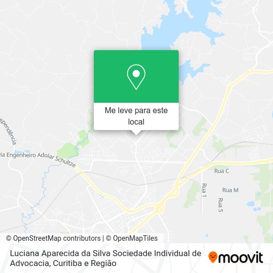 Luciana Aparecida da Silva Sociedade Individual de Advocacia mapa