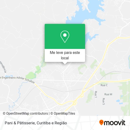 Pani & Pâtisserie mapa