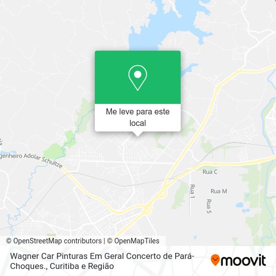 Wagner Car Pinturas Em Geral Concerto de Pará-Choques. mapa