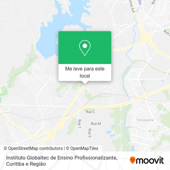 Instituto Globaltec de Ensino Profissionalizante mapa