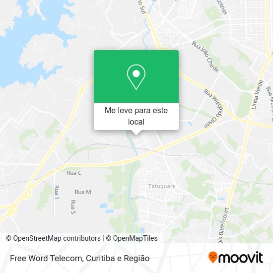 Free Word Telecom mapa