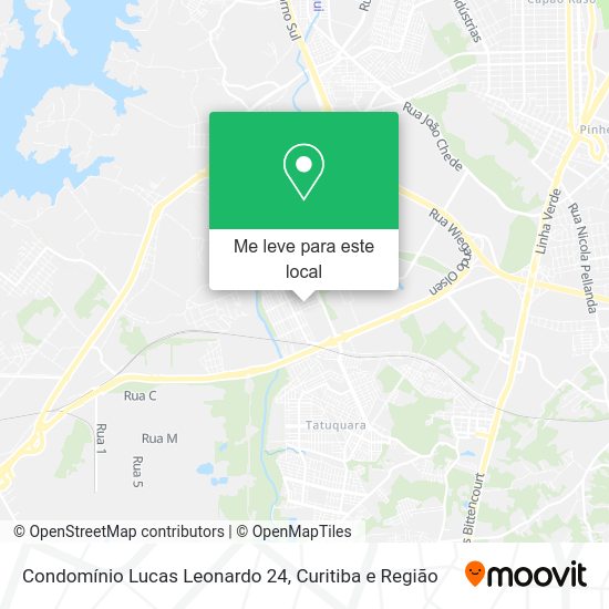 Condomínio Lucas Leonardo 24 mapa