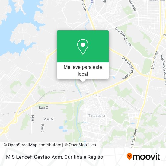 M S Lenceh Gestão Adm mapa