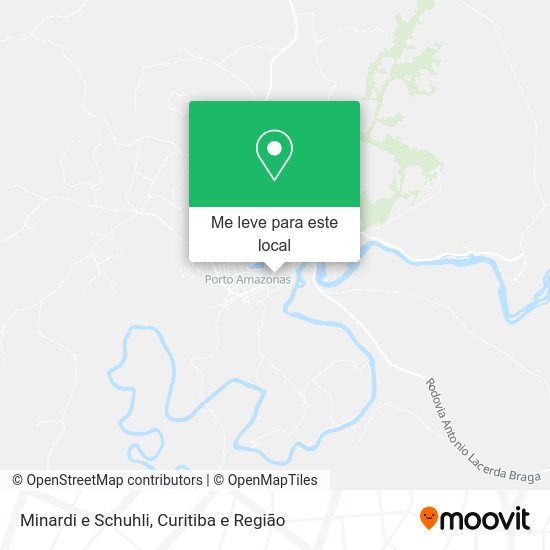 Minardi e Schuhli mapa