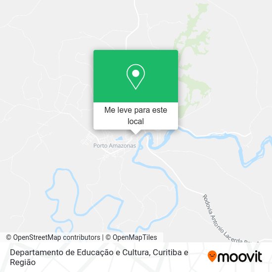 Departamento de Educação e Cultura mapa