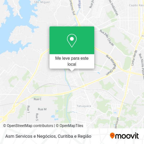 Asm Servicos e Negócios mapa