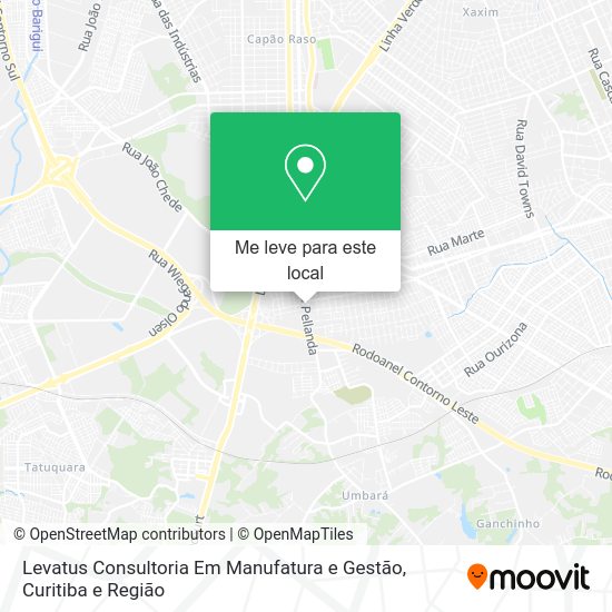 Levatus Consultoria Em Manufatura e Gestão mapa