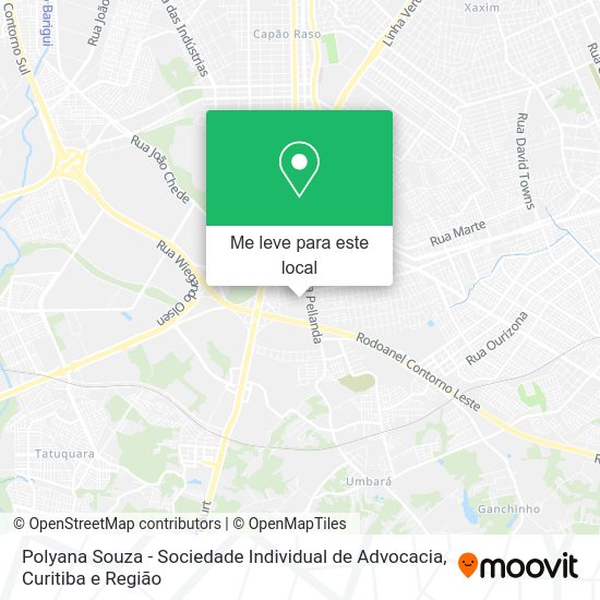 Polyana Souza - Sociedade Individual de Advocacia mapa