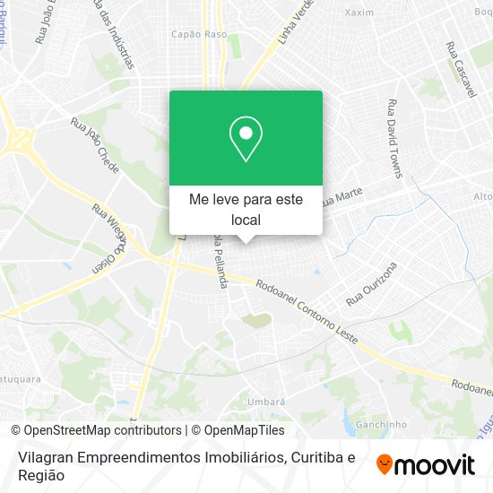 Vilagran Empreendimentos Imobiliários mapa