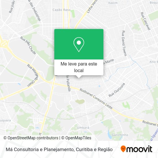 Má Consultoria e Planejamento mapa