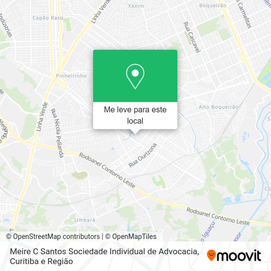 Meire C Santos Sociedade Individual de Advocacia mapa