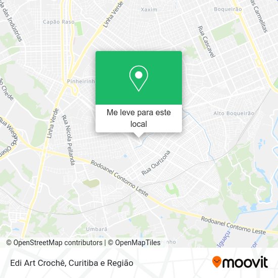 Edi Art Crochê mapa