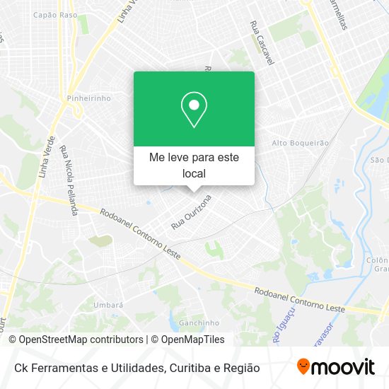 Ck Ferramentas e Utilidades mapa