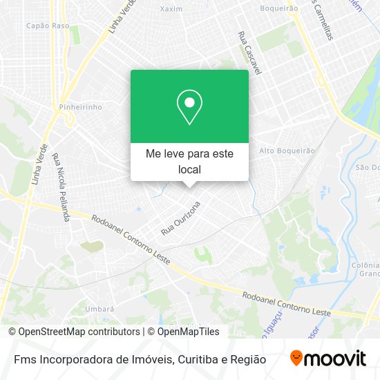 Fms Incorporadora de Imóveis mapa