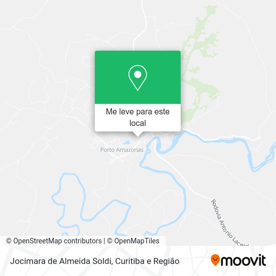 Jocimara de Almeida Soldi mapa