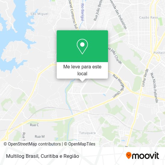 Multilog Brasil mapa