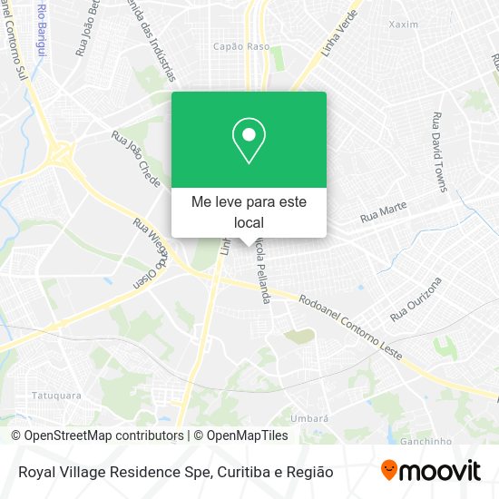 Royal Village Residence Spe mapa