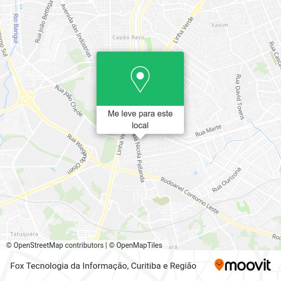 Fox Tecnologia da Informação mapa