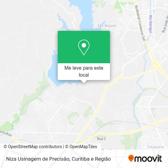 Niza Usinagem de Precisão mapa
