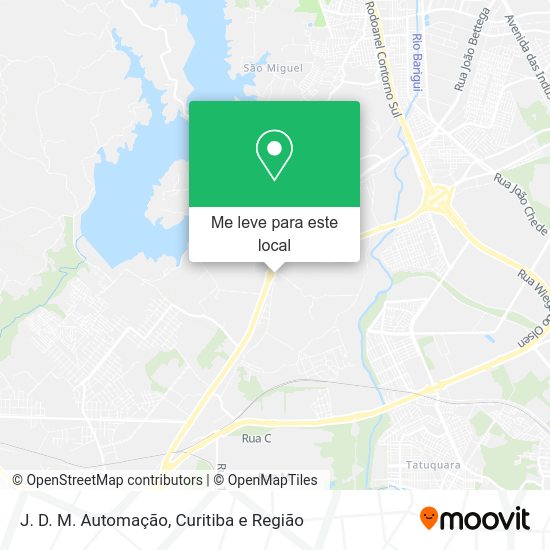 J. D. M. Automação mapa