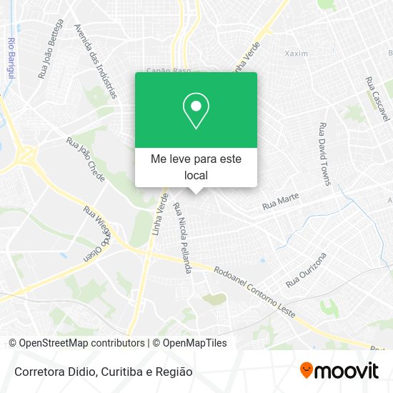 Corretora Didio mapa