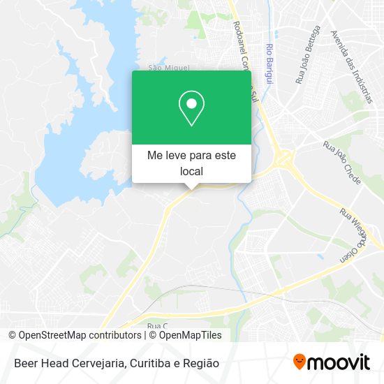 Beer Head Cervejaria mapa