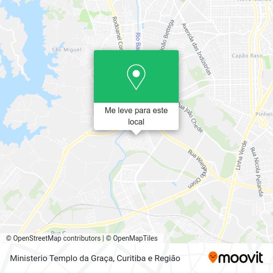 Ministerio Templo da Graça mapa