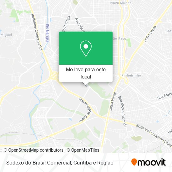 Sodexo do Brasil Comercial mapa