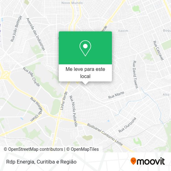 Rdp Energia mapa