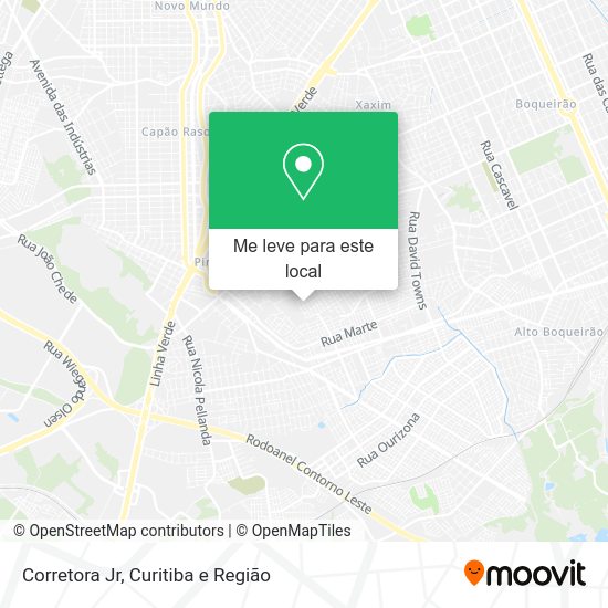 Corretora Jr mapa