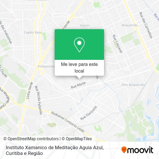 Instituto Xamanico de Meditação Aguia Azul mapa