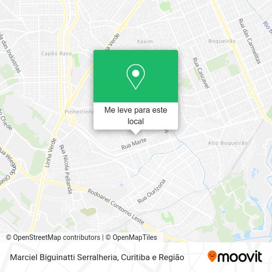 Marciel Biguinatti Serralheria mapa