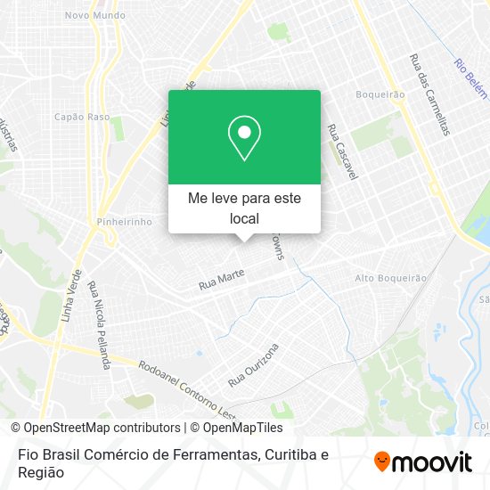 Fio Brasil Comércio de Ferramentas mapa