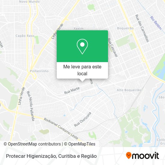 Protecar Higienização mapa