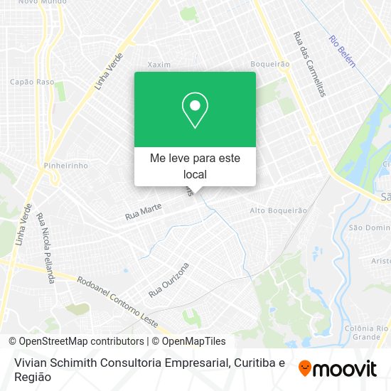 Vivian Schimith Consultoria Empresarial mapa