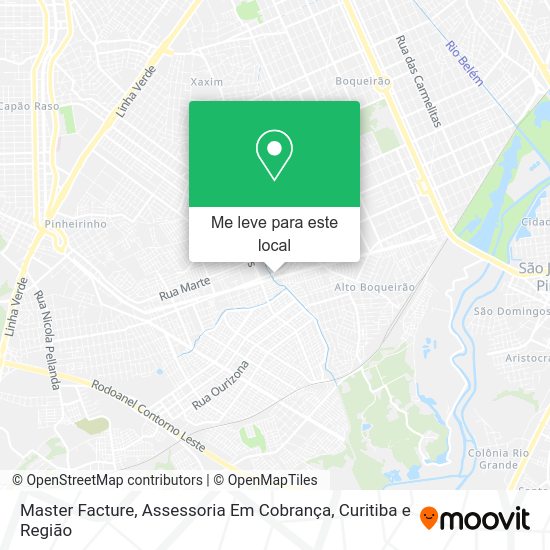 Master Facture, Assessoria Em Cobrança mapa