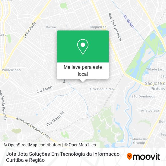 Jota Jota Soluções Em Tecnologia da Informacao mapa