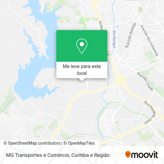 MG Transportes e Comércio mapa