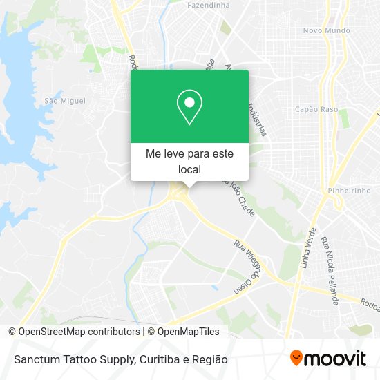 Sanctum Tattoo Supply mapa