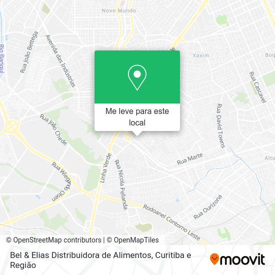 Bel & Elias Distribuidora de Alimentos mapa
