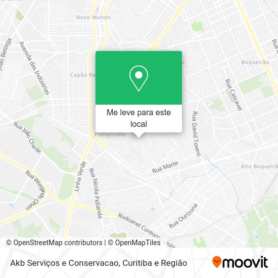 Akb Serviços e Conservacao mapa