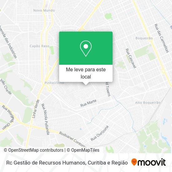 Rc Gestão de Recursos Humanos mapa