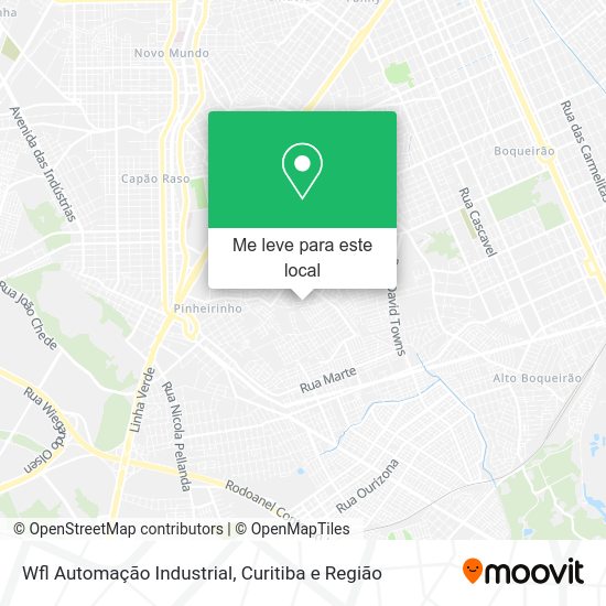 Wfl Automação Industrial mapa
