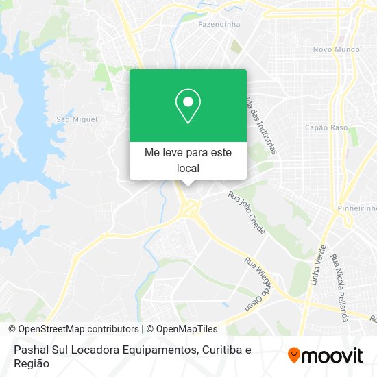 Pashal Sul Locadora Equipamentos mapa